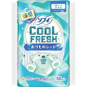 ソフィクールフレッシュ涼感おりものシート  50枚