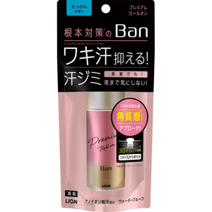 Ｂａｎ 汗ブロックロールオン プレミアム せっけんの香り  40mL 【医薬部外品】