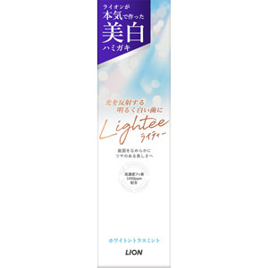 Ｌｉｇｈｔｅｅハミガキ ホワイトシトラスミント  100g　 【医薬部外品】
