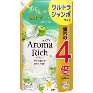 ソフラン アロマリッチ エリー つめかえ用ウルトラジャンボ  1520mL