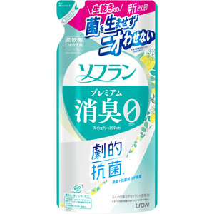 ソフラン プレミアム消臭 フレッシュグリーンアロマの香り つめかえ用  380mL