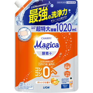 CHARMY Magica 酵素+(プラス) オレンジの香り つめかえ用特大サイズ  1020mL