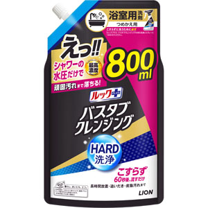 ルックプラス バスタブクレンジングHARD洗浄 つめかえ用大サイズ 800mL