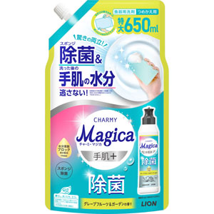 ＣＨＡＲＭＹ Ｍａｇｉｃａ 手肌＋（プラス）除菌 グレープフルーツ＆ガーデンの香り つめかえ用  650mL