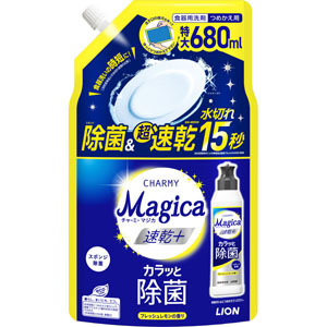 ＣＨＡＲＭＹ Ｍａｇｉｃａ 速乾＋（プラス） カラッと除菌 フレッシュレモンの香り つめかえ用  680mL