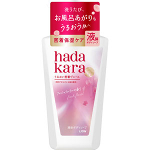 ｈａｄａｋａｒａ モイストボディケアソープ 液体タイプ フレッシュフローラルの香り 本体  480mL