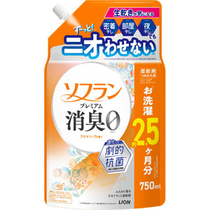 ソフランプレミアム消臭 アロマソープの香り つめかえ用  750mL
