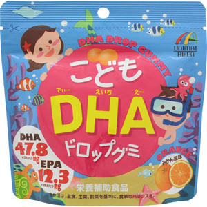 こども ＤＨＡ ドロップグミ  82g（約90粒）