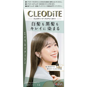 クレオディーテ クリアリーカラー(白髪用)  1個 エメラルドアッシュ 【医薬部外品】