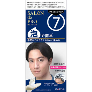 サロン ド プロ 泡のヘアカラーEX メンズスピーディ(白髪用) 1個 ナチュラルブラック 7 【医薬部外品】