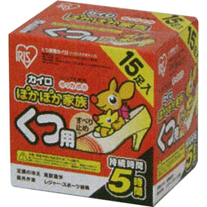 ぽかぽか家族くつ用 ＰＫＮ－１５Ｋ  15足