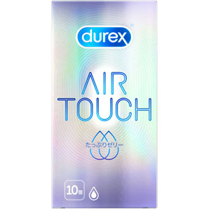 デュレックス コンドームエアタッチ たっぷりゼリー  10個　透明 【管理医療機器】
