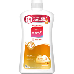 泡ミューズ フルーティフレッシュ メガサイズ詰替  700mL 【医薬部外品】