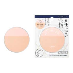 グレイシィ 光仕上げパウダーＵＶ　ピンクオークル　（レフィル） レフィル