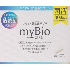 マイビオ 19.44g（324mg×2カプセル×30袋）: 健康食品 Tomod's