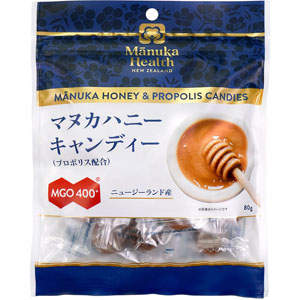 マヌカヘルス マヌカハニーキャンディー(プロポリス)  80g