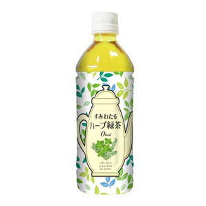 【24本ケース販売】すみわたる　ハーブ緑茶500ml