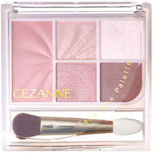 セザンヌ フェイスアイパレット  1個 クラッシーピンク 02