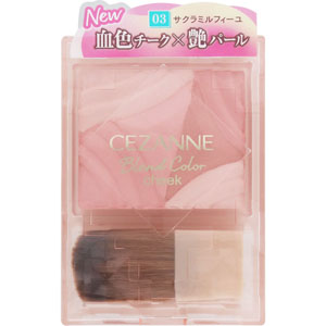 セザンヌ ブレンドカラーチーク  1個 サクラミルフィーユ 03
