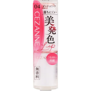 セザンヌ ラスティングステイリップカラー  1個 ダスティピンク 04