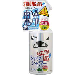 ひんやり シャツシャワーストロング レベルＭＡＸ ＜ミントの香り＞  500mL