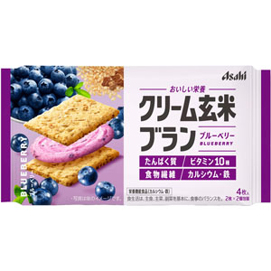 クリーム玄米ブラン ブルーベリー 6個セット 72g(2枚×2袋)×6