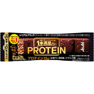 1本満足バー プロテインブラック  1本