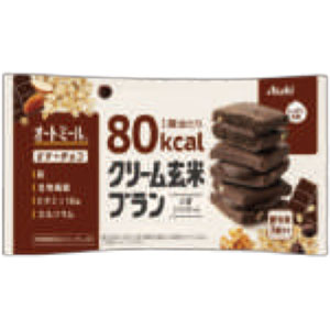 クリーム玄米ブラン 80kcal ビターチョコ  54g(3個) × 6 個【栄養機能食品】