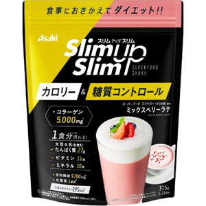スリムアップスリム 乳酸菌＋スーパーフードシェイク ミックスベリーラテ  315g