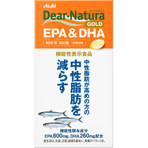 ディアナチュラゴールド ＥＰＡ＆ＤＨＡ（６０日分）  608mg×360粒　 【機能性表示食品】
