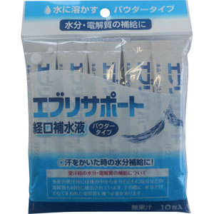 エブリサポート経口補水液パウダータイプ 60g（6g×10包）: 食品・飲料