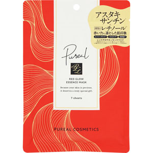 ピュレア レッドグロウ エッセンスマスク 7枚(120mL)