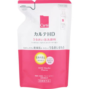 カルテHD モイスチュア ウォッシングフォーム つめかえ用  130mL 【医薬部外品】
