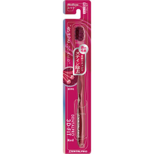ＤＥＮＴＡＬＰＲＯ ３Ｄ－ＦＩＴ Ｒｅｄ ふつう  1本 レッド／ワインレッド／ダークレッド