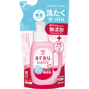 アラウ．ベビー 洗たくせっけん 無香タイプ 詰替用  720mL