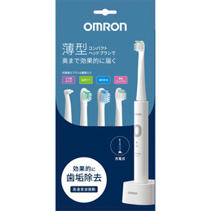 オムロン 音波式電動歯ブラシ ＨＴ－Ｂ３０４０－Ｗ  1台 ホワイト W