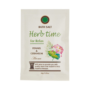 APS  アロマバスソルト　FG　フェンネル＆ゼラニウムの香り