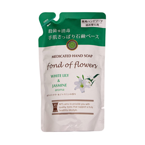 APS 薬用ハンドソープ　ホワイトリリー＆ジャスミンの香り　詰め替え用  220ml【医薬部外品】