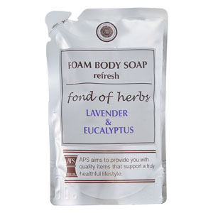 APS 泡ボディーソープ ラベンダー&ユーカリ 詰替え 450mL