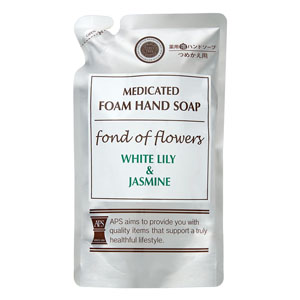 APS　薬用泡ハンドソープ　ホワイトリリー　詰替  220mL【医薬部外品】