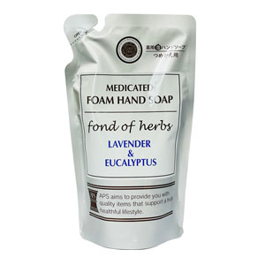 APS　薬用泡ハンドソープ　ラベンダー＆ユーカリ　詰替  220mL【医薬部外品】