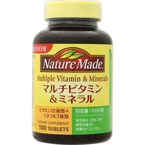 ネイチャーメイド マルチビタミン＆ミネラル  90.9g（909mg×100粒）　 【栄養機能食品】