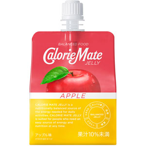 【6個セット】カロリーメイト ゼリー アップル味  215g