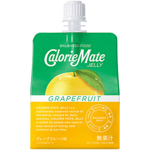 【6個セット】カロリーメイト ゼリー グレープフルーツ味  215g