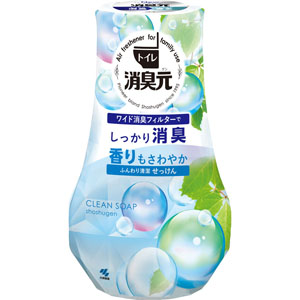 トイレの消臭元 ふんわり清潔せっけん  400mL