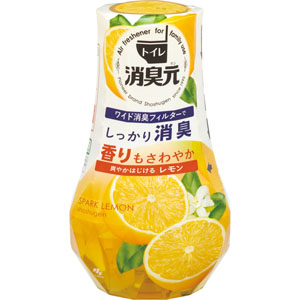 トイレの消臭元 爽やかはじけるレモン  400mL