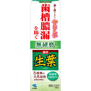 生葉mb 無研磨タイプ 95g 【医薬部外品】: オーラルケア