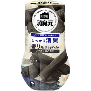 お部屋の消臭元 心がなごむ炭の香り  400mL