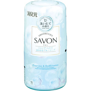 消臭元ＳＡＶＯＮ シャンプーしたてほのかなブルーソープ  400mL
