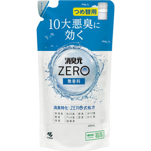 消臭元ZERO つめ替用 無香料  400mL